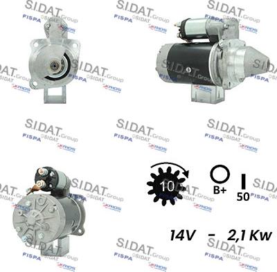 Fispa S12LU0717A2 - Starter autospares.lv