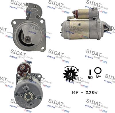 Fispa S12MA0461 - Starter autospares.lv