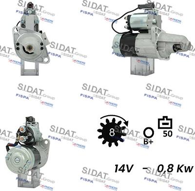 Fispa S12MH0566A2 - Starter autospares.lv