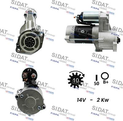 Fispa S12MH0056A2 - Starter autospares.lv