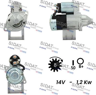 Fispa S12MH0157A2 - Starter autospares.lv