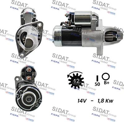 Fispa S12MH0164A2 - Starter autospares.lv