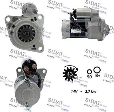 Fispa S12MH0877A2 - Starter autospares.lv