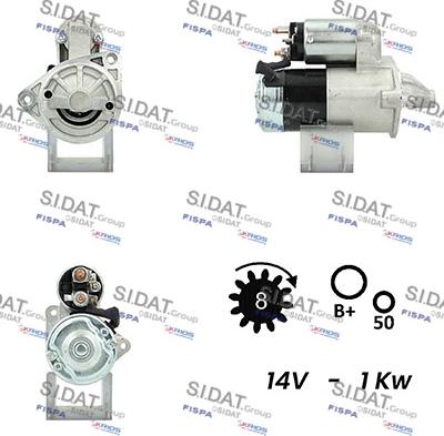 Fispa S12MH0782A2 - Starter autospares.lv