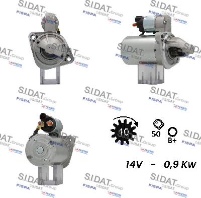 Fispa S12VA0561A2 - Starter autospares.lv