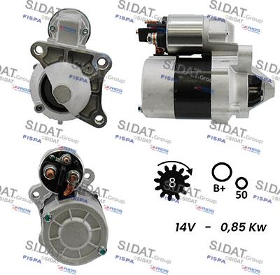 Fispa S12VA0061A2 - Starter autospares.lv