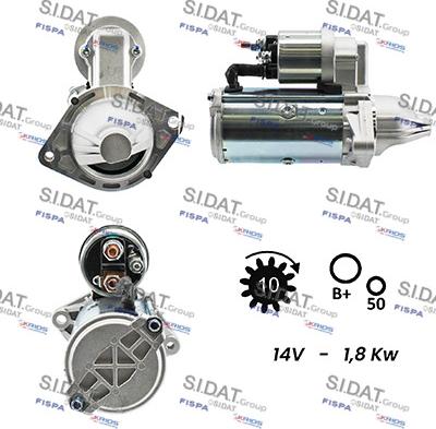 Fispa S12VA0084A2 - Starter autospares.lv