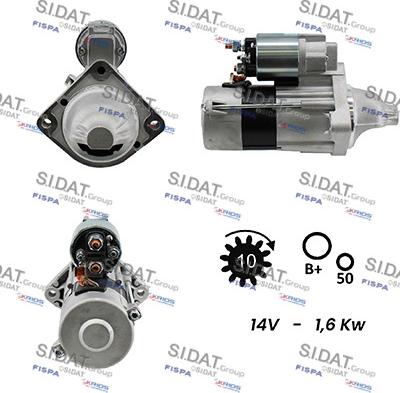 Fispa S12VA0081A2 - Starter autospares.lv