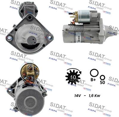 Fispa S12VA0081 - Starter autospares.lv