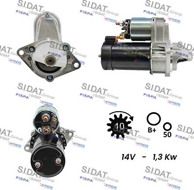 Fispa S12VA0025A2 - Starter autospares.lv