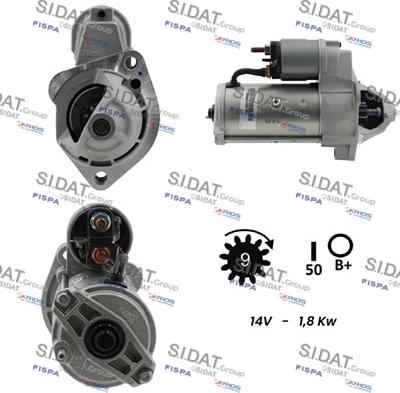 Fispa S12VA0026 - Starter autospares.lv