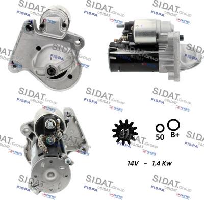 Fispa S12VA0102 - Starter autospares.lv