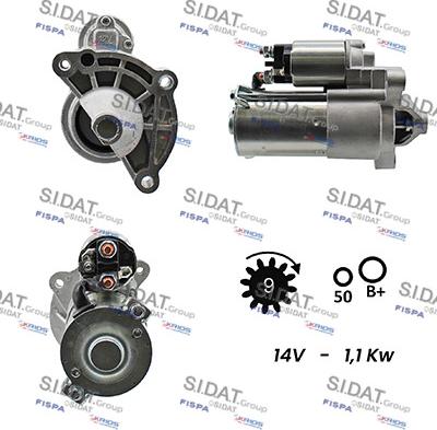 Fispa S12VA0113A2 - Starter autospares.lv