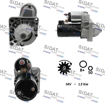 Fispa S12VA0804A2 - Starter autospares.lv