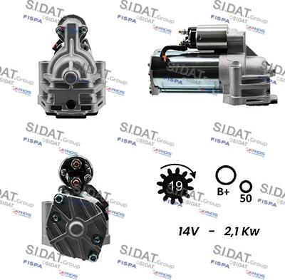 Fispa S12VS0032A2 - Starter autospares.lv