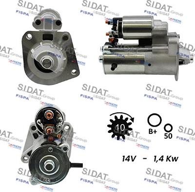 Fispa S12VS0369A2 - Starter autospares.lv