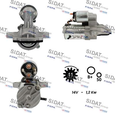 Fispa S12VS0283 - Starter autospares.lv