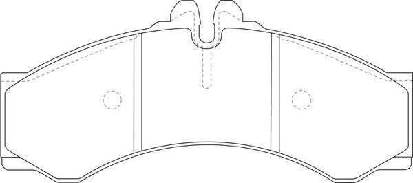 FIT FP0949 - Brake Pad Set, disc brake autospares.lv