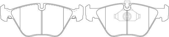 FIT FP0946 - Brake Pad Set, disc brake autospares.lv