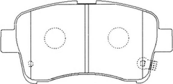 FIT FP0937 - Brake Pad Set, disc brake autospares.lv