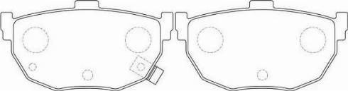 FIT FP0464 - Brake Pad Set, disc brake autospares.lv