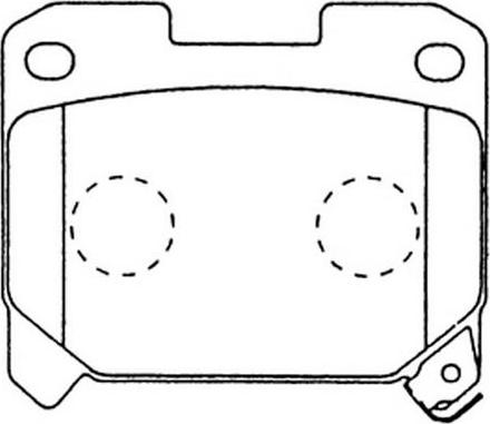FIT FP0630 - Brake Pad Set, disc brake autospares.lv