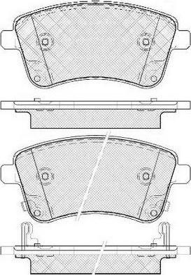 FIT FP0005 - Brake Pad Set, disc brake autospares.lv