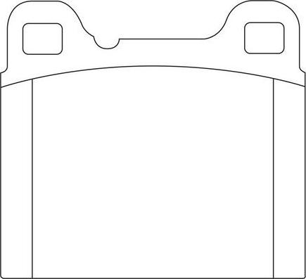 FIT FP0031 - Brake Pad Set, disc brake autospares.lv