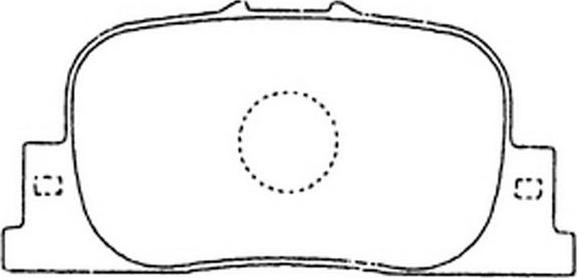 FIT FP0835 - Brake Pad Set, disc brake autospares.lv