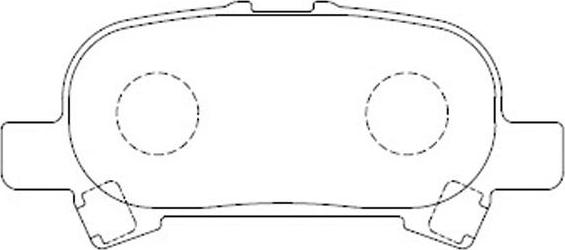 FIT FP0828 - Brake Pad Set, disc brake autospares.lv