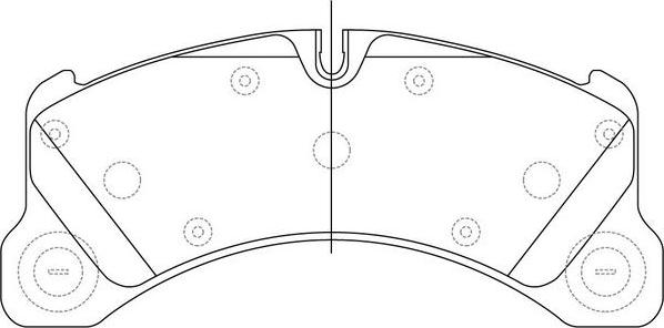 FIT FP1452 - Brake Pad Set, disc brake autospares.lv