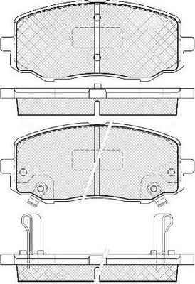 FIT FP1010 - Brake Pad Set, disc brake autospares.lv