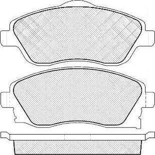 FIT FP1176 - Brake Pad Set, disc brake autospares.lv