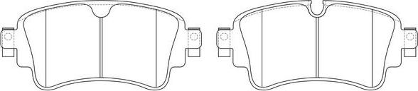 FIT FP1898 - Brake Pad Set, disc brake autospares.lv