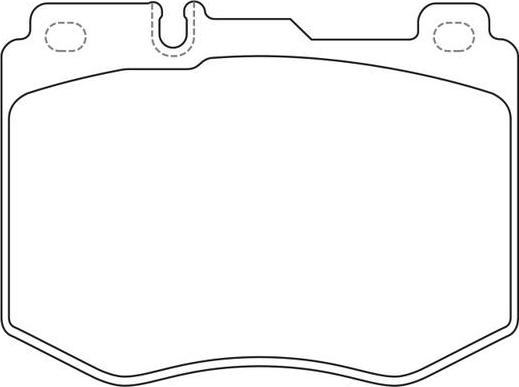 FIT FP1796 - Brake Pad Set, disc brake autospares.lv