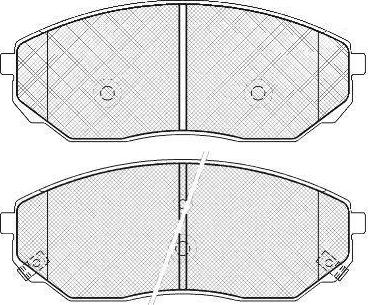 FIT FP3017 - Brake Pad Set, disc brake autospares.lv