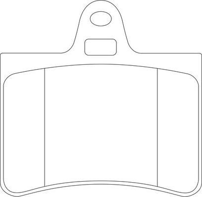 FIT FP2321 - Brake Pad Set, disc brake autospares.lv