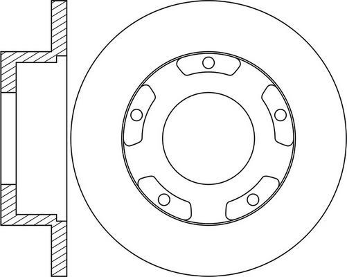 Magneti Marelli 360704035000 - Brake Disc autospares.lv