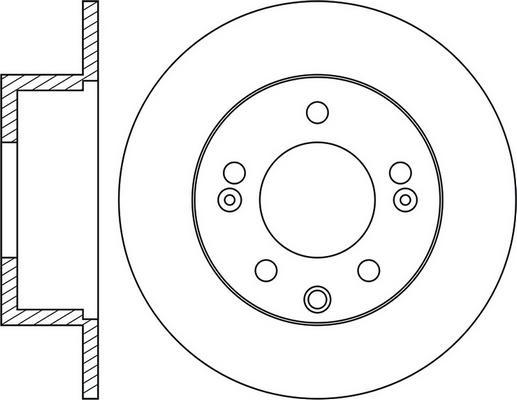 FIT FR0919 - Brake Disc autospares.lv