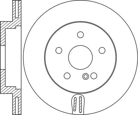 FIT FR0916V - Brake Disc autospares.lv