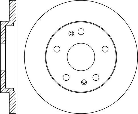 FIT FR0910 - Brake Disc autospares.lv