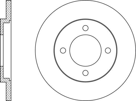 FIT FR0933 - Brake Disc autospares.lv