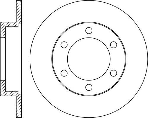 FIT FR0932 - Brake Disc autospares.lv