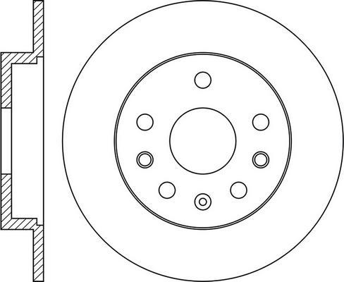 FIT FR0929 - Brake Disc autospares.lv