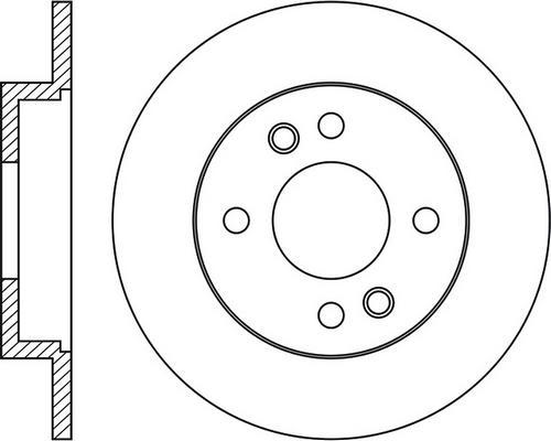 Rotinger RT 1656 T5 - Brake Disc autospares.lv