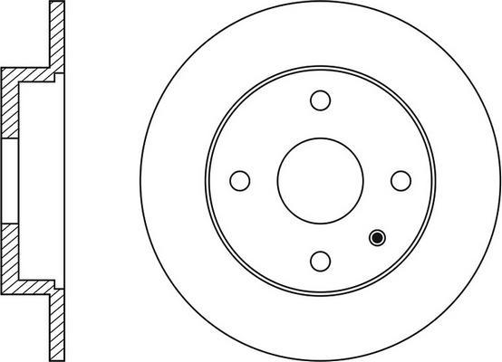 FIT FR0928 - Brake Disc autospares.lv