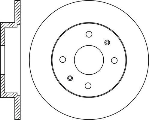 FIT FR0495 - Brake Disc autospares.lv