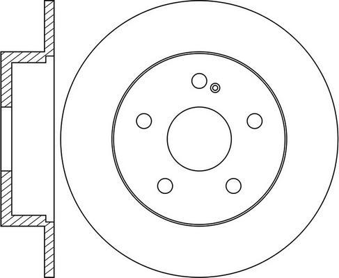 FIT FR0409 - Brake Disc autospares.lv