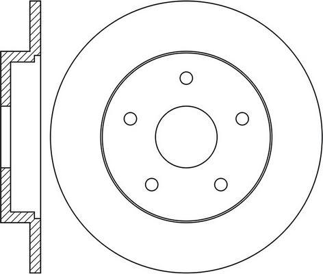 FIT FR0478 - Brake Disc autospares.lv