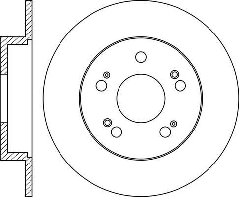 FIT FR0472 - Brake Disc autospares.lv